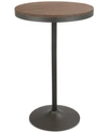 Lumisource Dakota Bar Stool (set Of 2) In Grey