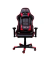 Rta Products Techni Sport Ts-4900 Ergonomic Video Gaming Chair In Red