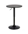 Armen Living Bentley Pub Table In Black