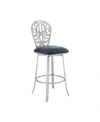 Armen Living Cherie Counter Stool In Grey