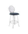 Armen Living Cherie Counter Stool In Grey