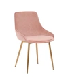 Armen Living Heidi Dining Chair In Pink