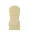 Noble House Malibu Outdoor Adirondack Cushions (set Of 2) In Khaki