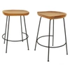 Carolina Classics Palmetto Counter Stool (set Of 2) In Natural