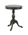 Carolina Classics Gina Side Table In Ant Black