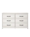 AMERIWOOD HOME LAKE AVE 6 DRAWER DRESSER