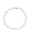 Le Gramme Sterling Silver Le 21g Entrelacs Polished Bracelet In Silver
