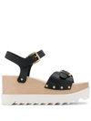 Stella Mccartney Sandals Black In Black