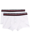 DSQUARED2 TWO-PACK LOGO WAISTBAND BOXER BRIEFS