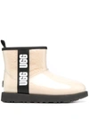 UGG CLASSIC CLEAR MINI ANKLE BOOTS
