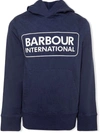 BARBOUR LOGO PRINT HOODIE