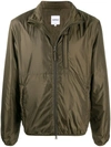 Aspesi Technical Light Jacket In Green