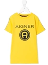 AIGNER LOGO-PRINT T-SHIRT
