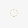 KENNETH JAY LANE GOLD TONE CRYSTAL LINK NECKLACE,8785NPGX15988868