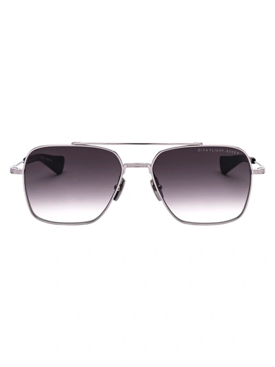 Dita Flight-seven Sunglasses In Black Palladium
