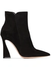 GIANVITO ROSSI AURA 105MM ANKLE BOOTS