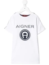 AIGNER LOGO-PRINT T-SHIRT