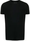 Majestic Organic-cotton Crew-neck T-shirt In Black