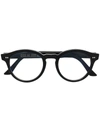 Cutler And Gross 1378 Round-frame Optical Glasses In 黑色