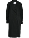 ICEBERG RIBBED-PANEL DOUBLE-BREASTED COAT