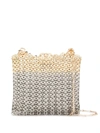 Rabanne Bolsa Bandolera - Plata In Silver