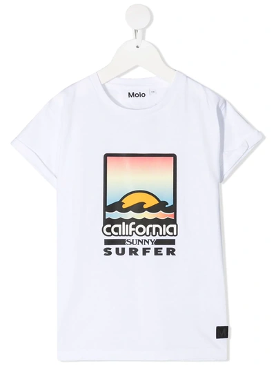 MOLO GRAPHIC-PRINT ORGANIC COTTON T-SHIRT 