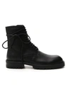 ANN DEMEULEMEESTER BLACK LEATHER ANKLE BOOTS,75ABB3C1-FA02-020A-6248-0FC92F8FCC85