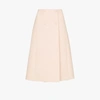 FENDI PINK QUILTED MIDI SKIRT,FQ7180ADA815517100