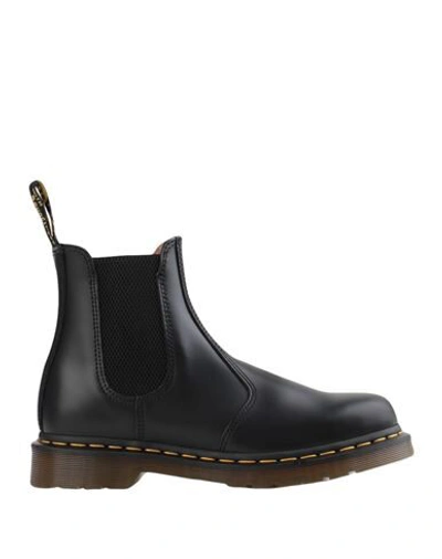 DR. MARTENS' DR. MARTENS WOMAN ANKLE BOOTS BLACK SIZE 8.5 SOFT LEATHER,11966612NW 5