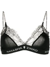 NATASHA ZINKO LACE TRIANGLE BRA