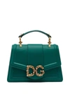 DOLCE & GABBANA LOGO PLAQUE CROSSBODY BAG