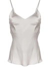 Gilda & Pearl Sophie Silk Camisole In Grey