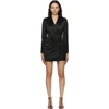 HELMUT LANG BLACK BLAZER DRESS