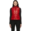 MONCLER RED DOWN GHANY VEST