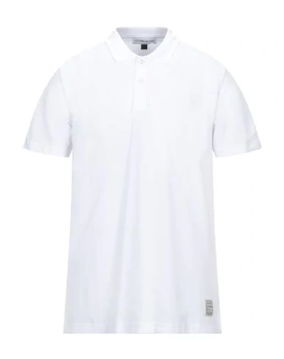 Alessandro Dell'acqua Polo Shirts In White