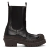 ACNE STUDIOS BLACK BRYANT CHELSEA BOOTS