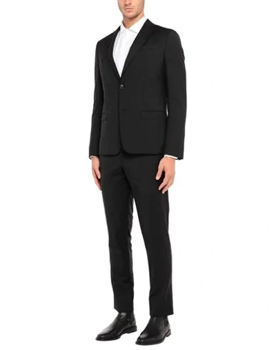 Alessandro Dell'acqua Suits In Black