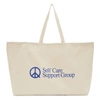 MUSEUM OF PEACE AND QUIET BEIGE TWILL S.C.S.G. TOTE