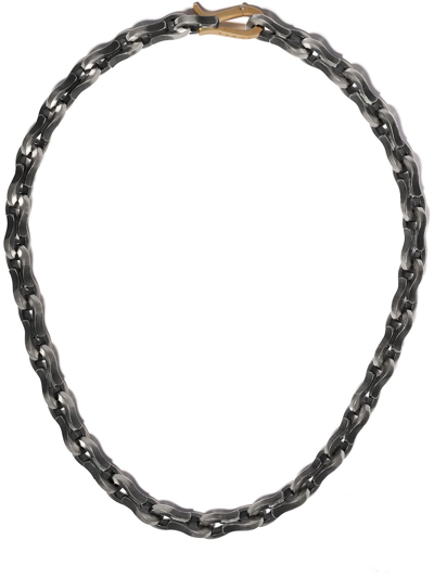 Hum Box-chain Necklace In Silver