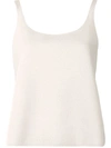 Tibi Knitted Camisole In White