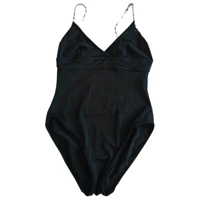 Pre-owned Burberry Black Swimwear