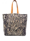 FORTE FORTE ANIMAL PRINT SHOPPING BAG