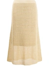 VINCE KNITTED PENCIL SKIRT