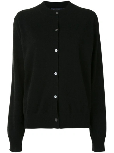 Sofie D'hoore Round Neck Cardigan In Black