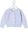 Siola English-knit Cardigan In Blue