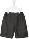 Siola Elasticated-waist Shorts In Grey
