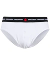 DSQUARED2 LOGO WAISTBAND BRIEFS