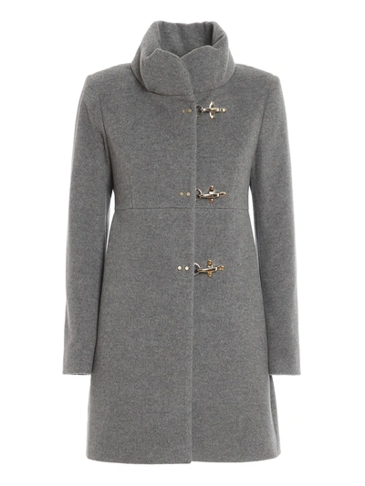 Fay Cappotto Romantic Grigio In Grey