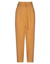 8PM 8PM WOMAN PANTS OCHER SIZE S COTTON,13523317VJ 4