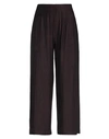 ANTONELLI ANTONELLI WOMAN PANTS DEEP PURPLE SIZE 10 VISCOSE, POLYESTER,13523639VC 5